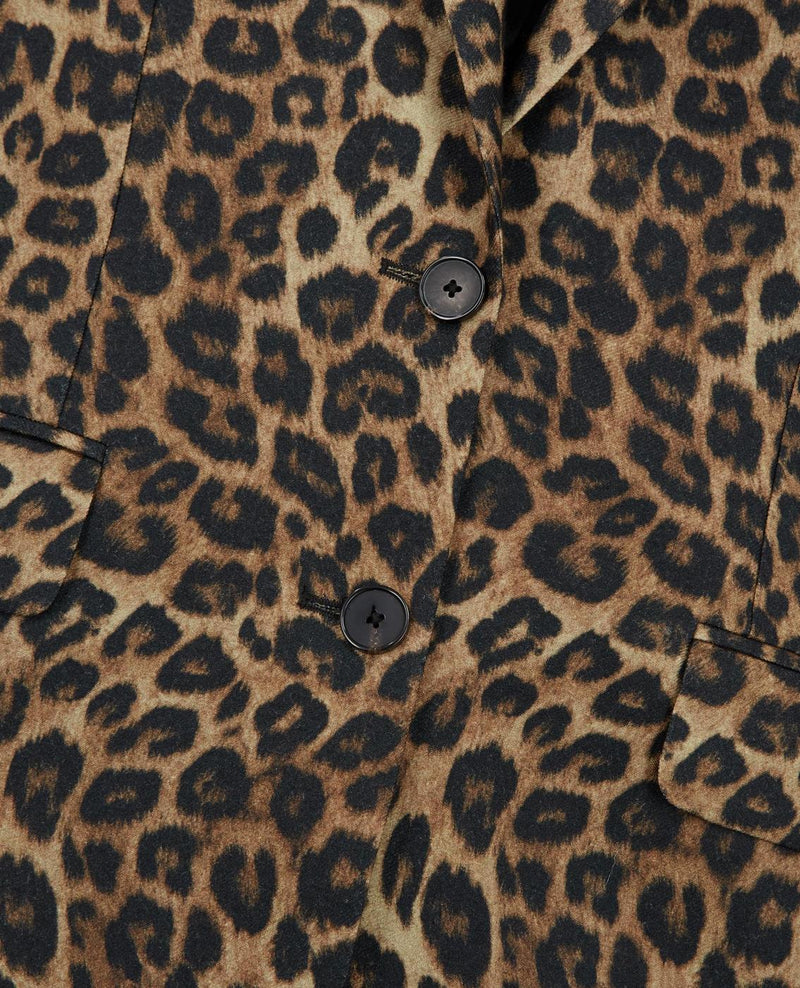 The Kooples - Veste Seule Print Leopard - Femme