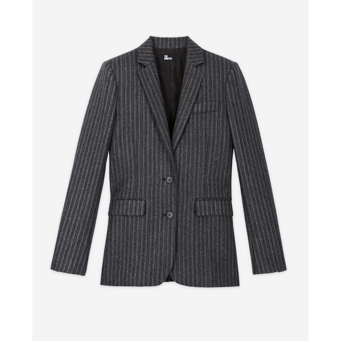 The Kooples - Veste En Laine - Noir - Femme