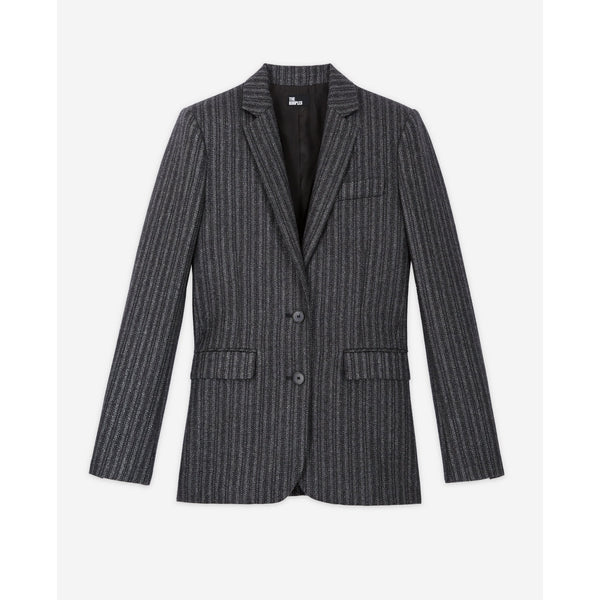 The Kooples - Chaqueta De Lana - Negro - Mujer