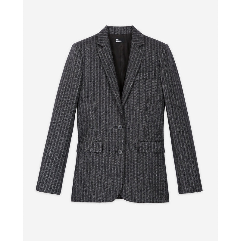Veste En Laine - Noir - Femme