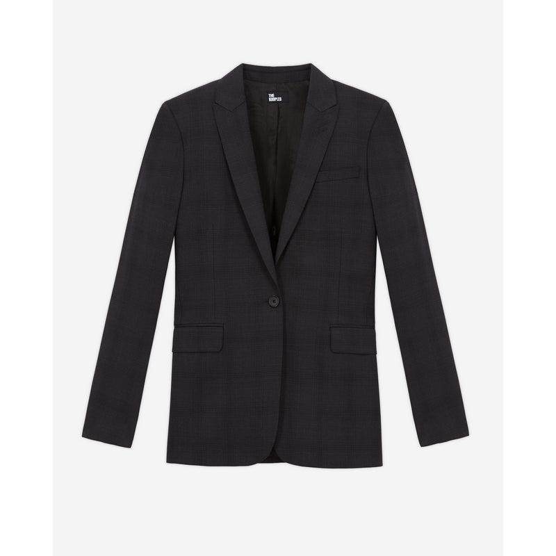 The Kooples - Veste Costume Simple Croisure Simple Bouton - Femme