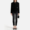 The Kooples - Chaqueta Tweed - Negro - Mujer