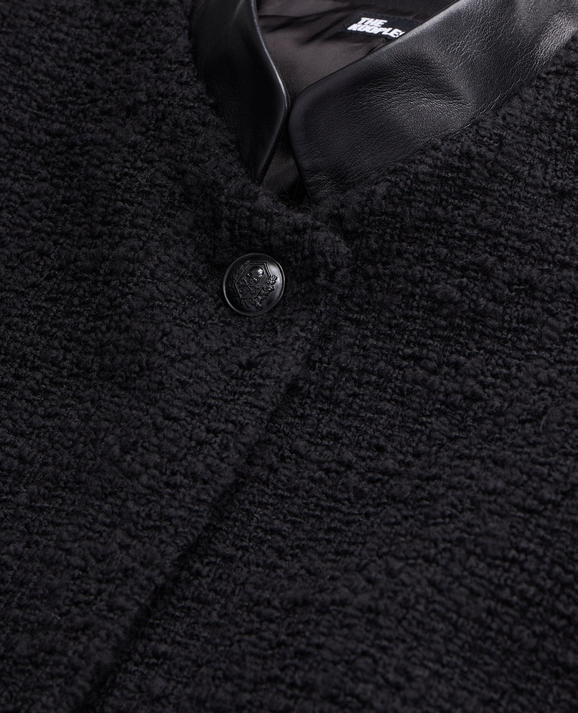 The Kooples - Chaqueta Tweed - Negro - Mujer