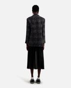 The Kooples - Chaqueta De Lana Y Alpaca - Negro Y Blanco - Mujer