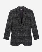 The Kooples - Chaqueta De Lana Y Alpaca - Negro Y Blanco - Mujer