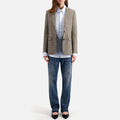The Kooples - Wool Jacket - Ecru and Black - Women