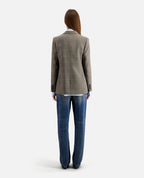The Kooples - Wool Jacket - Ecru and Black - Women