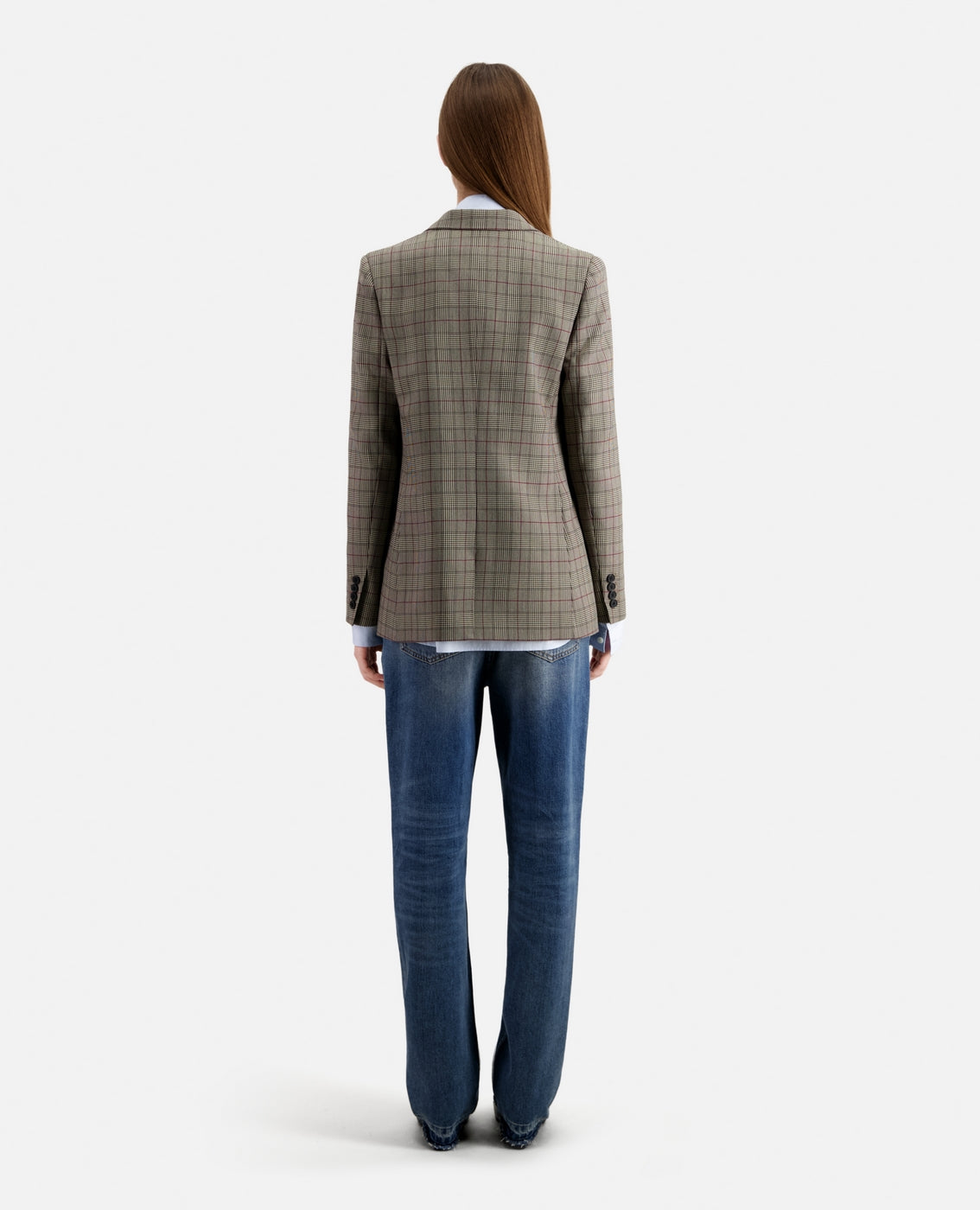 The Kooples - Wool Jacket - Ecru and Black - Women