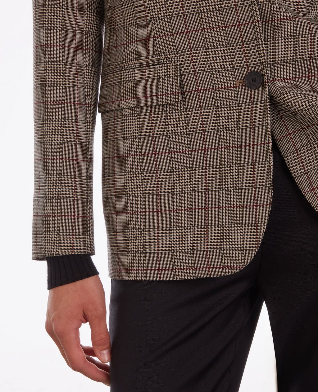 The Kooples - Wool Jacket - Ecru and Black - Women