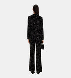 The Kooples - Chaqueta De Traje Cuello Clásico En Terciopelo Con Brillos