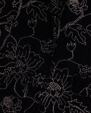 Veste De Costume Col Classique En Velours Avec Glitters