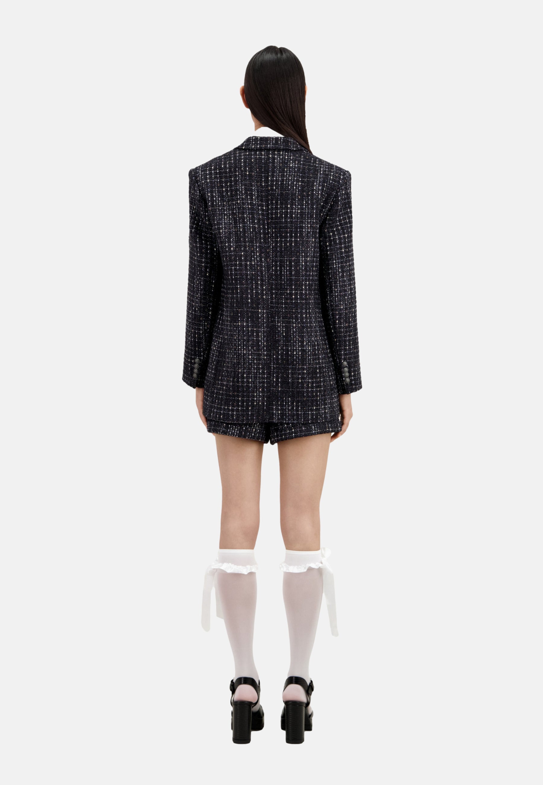 The Kooples - Loose-Fit Tweed Jacket