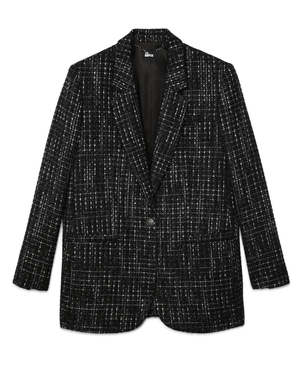 The Kooples - Loose-Fit Tweed Jacket