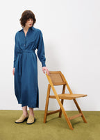 Robe Adenisse - Bleu Petrole