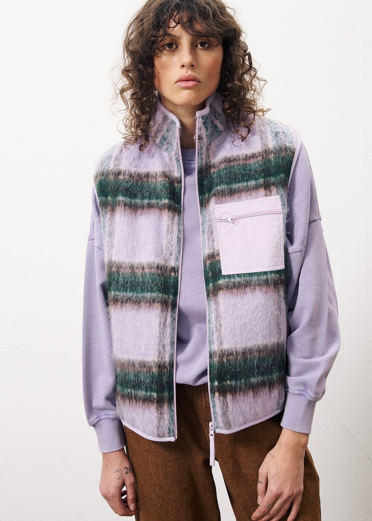 Gilet Liroshe - Lilas