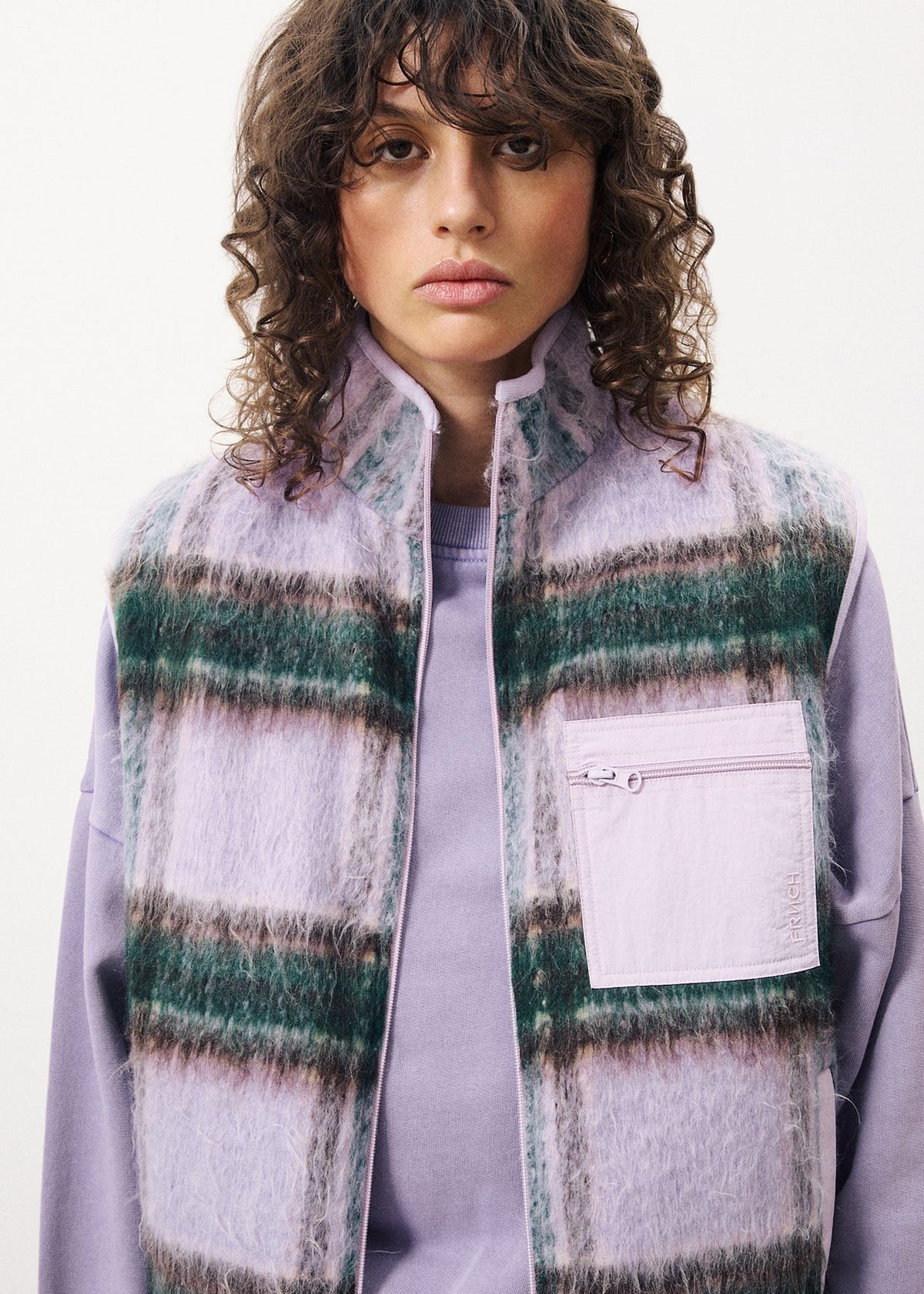 Gilet Liroshe - Lilas