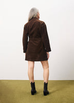 Robe Cloelia - Marron Glace