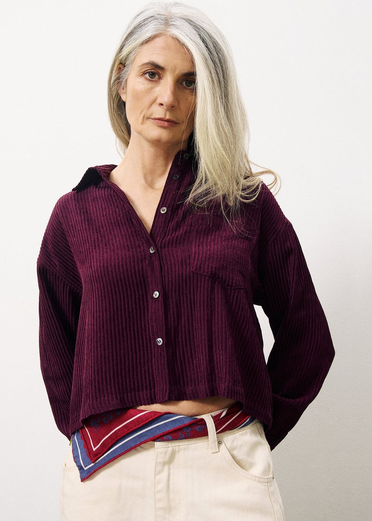 Chemise Anae - Bordeaux
