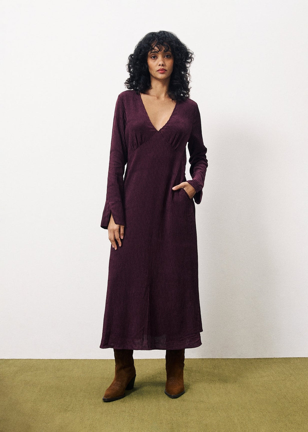 Robe Lisna - Bordeaux
