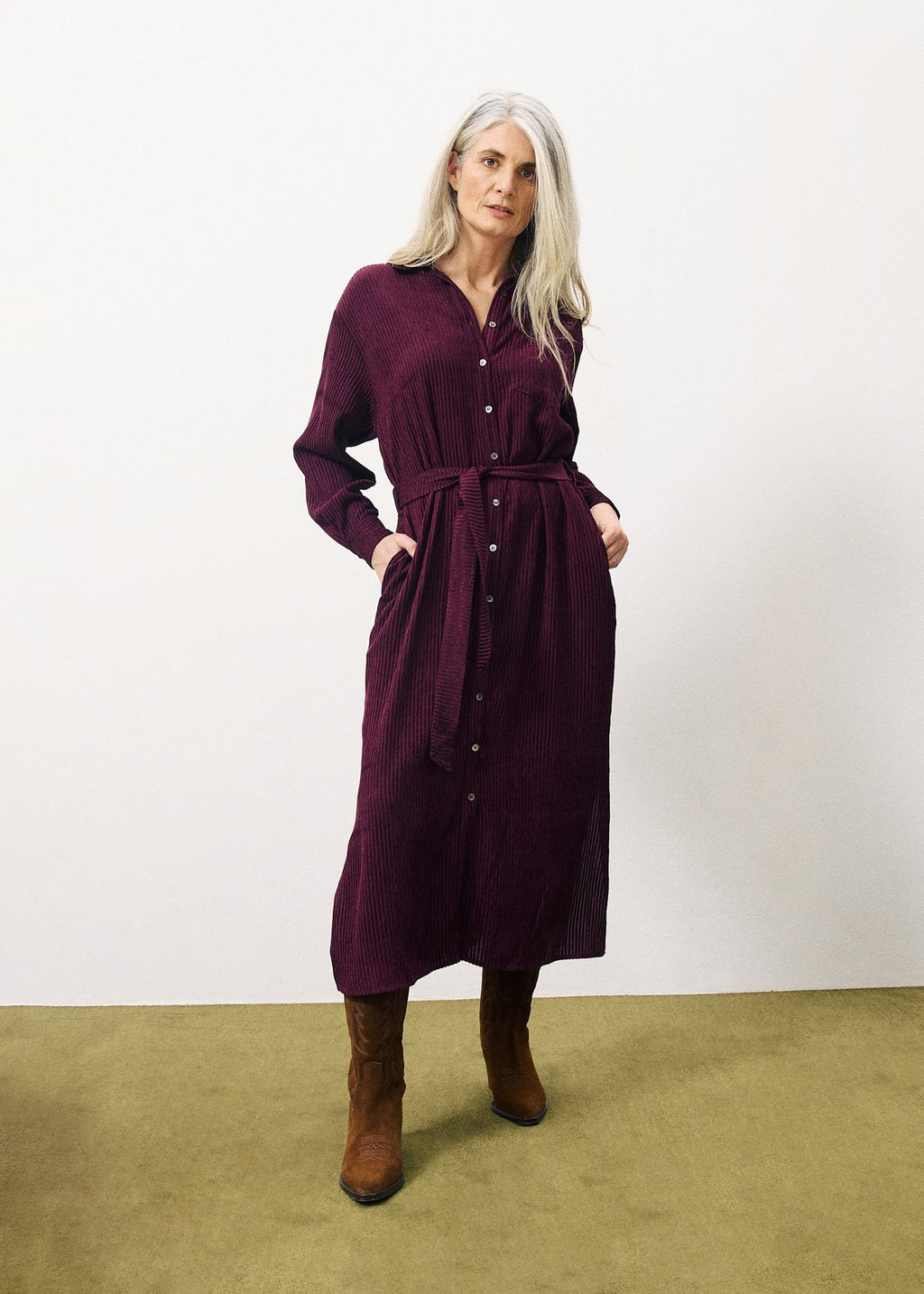 Robe Cloris - Bordeaux