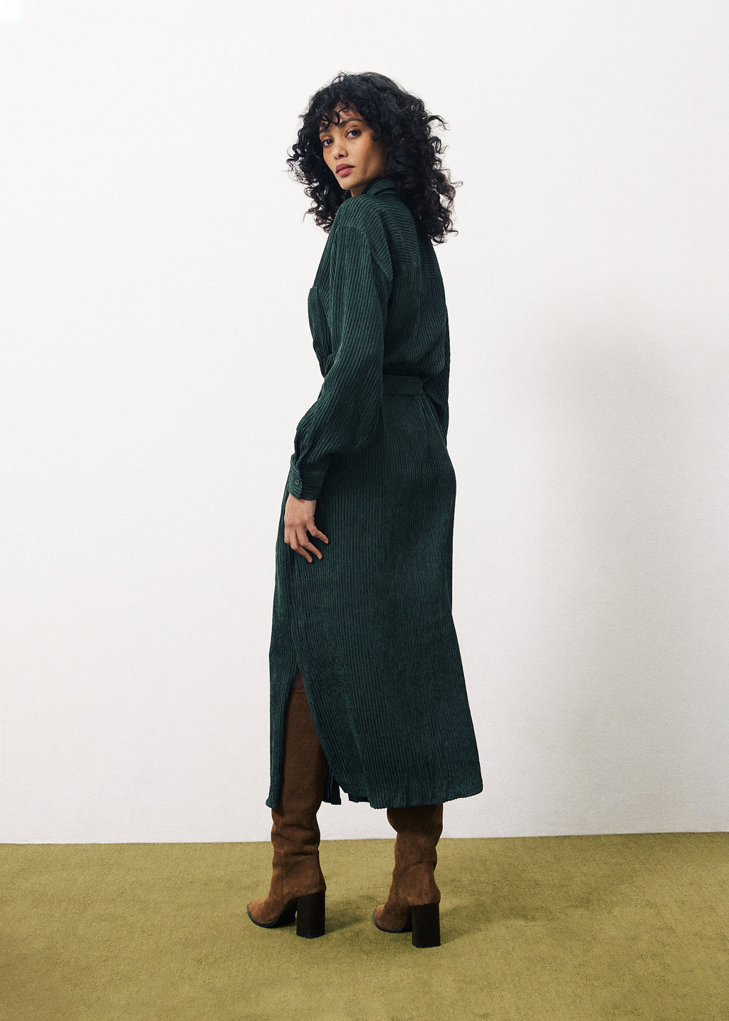 Robe Cloris - Vert Foret