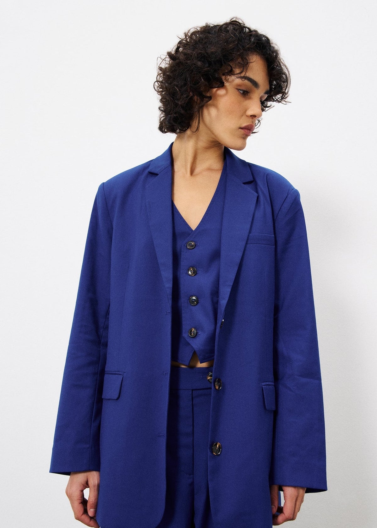 Blazer Samira - Bleu Electrique