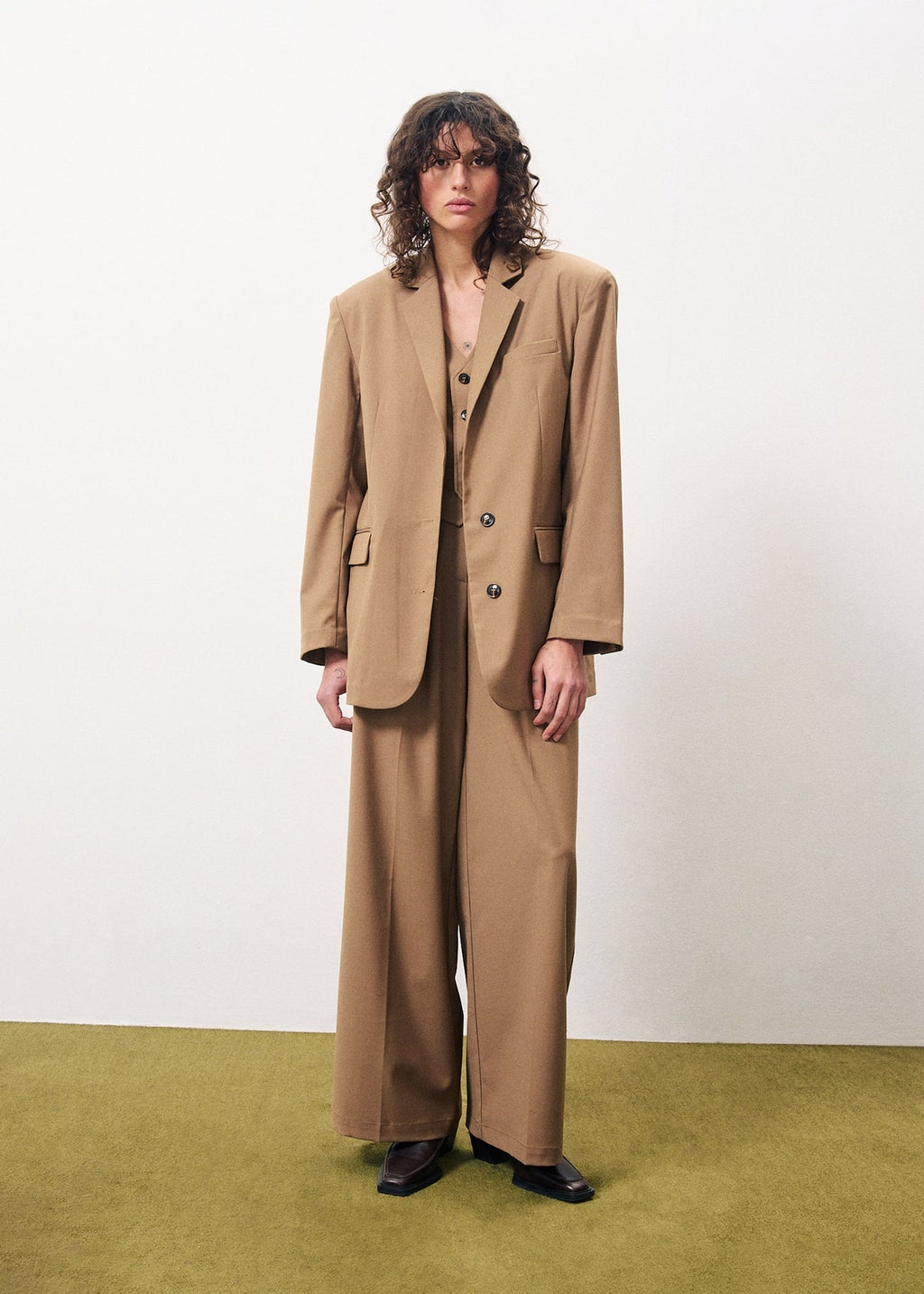 Pantalon Lorina - Camel