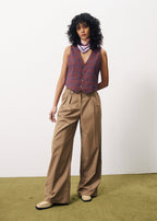 Pantalon Lorina - Camel