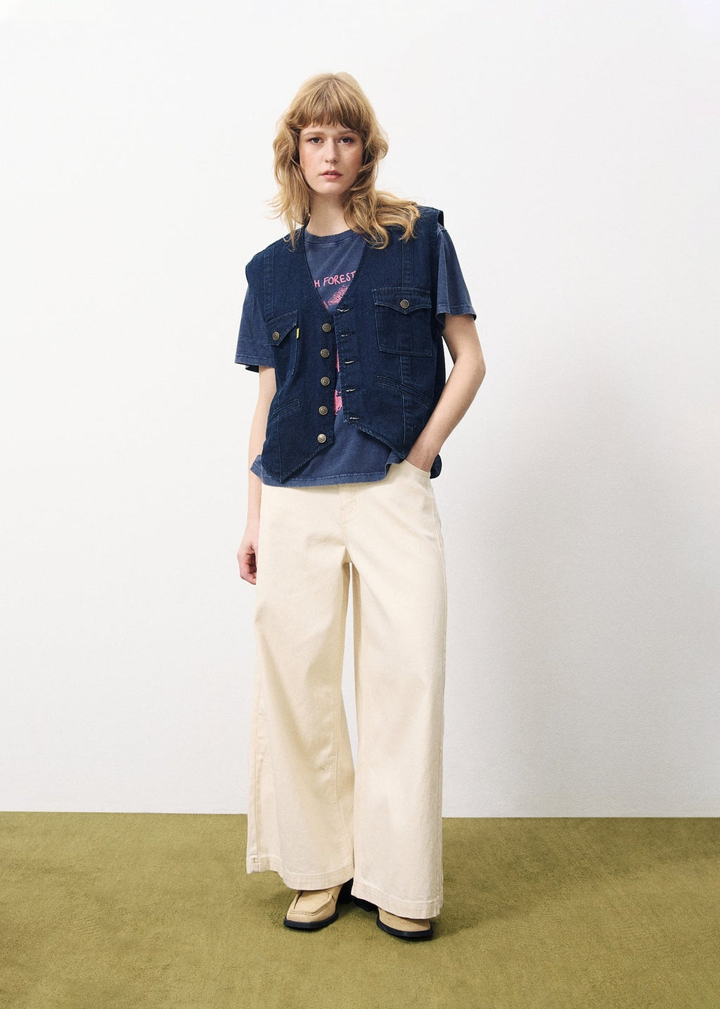 Gilet Evy - Bleu Marine