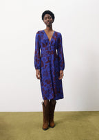 Robe Wendy - Flora Blue