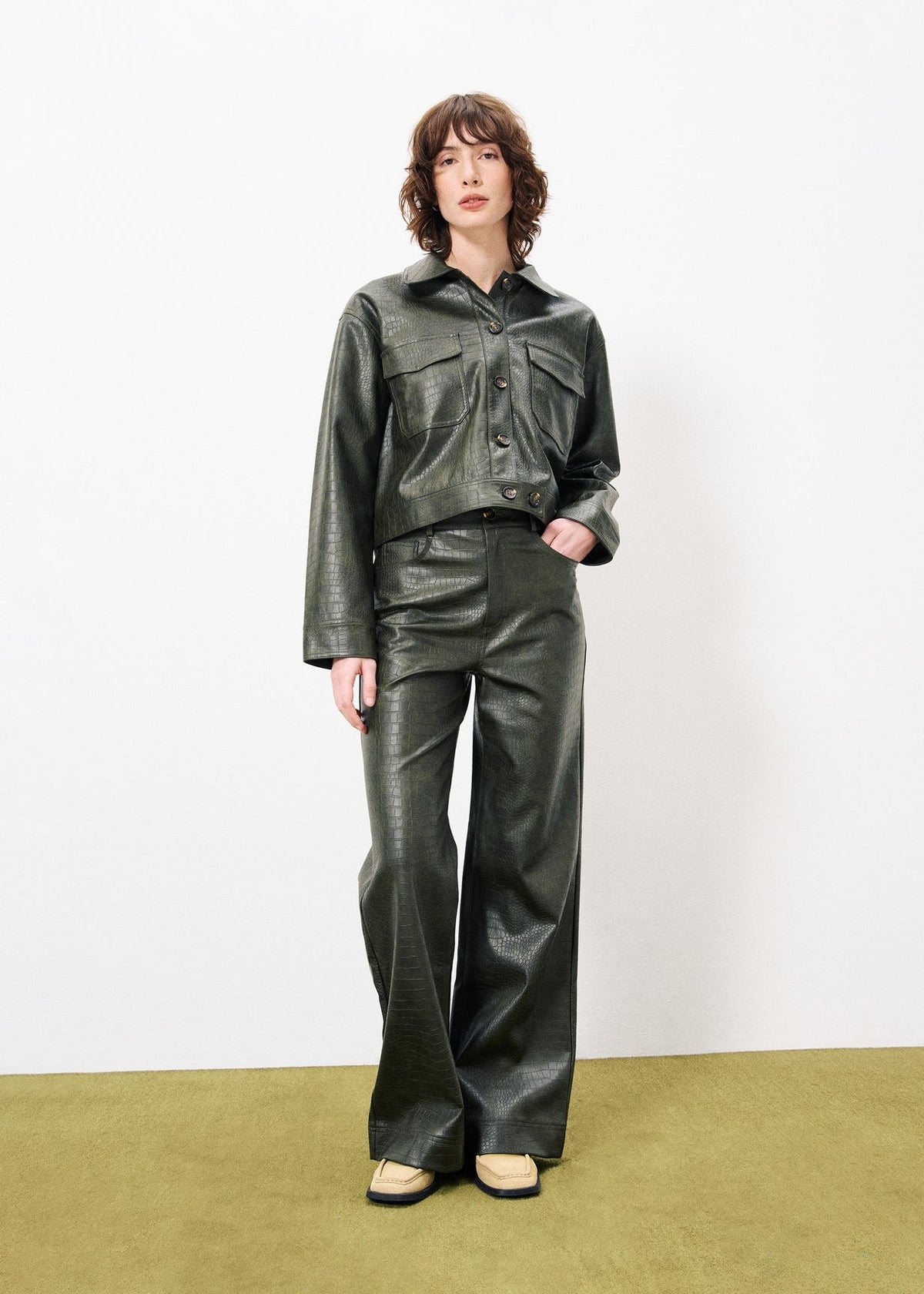 Pantalon Cherry - Kaki