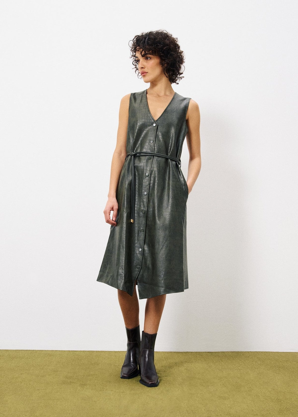 Robe Adonia - Kaki