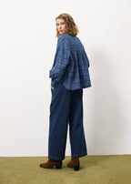 Chemise Peg - Bleu Electrique