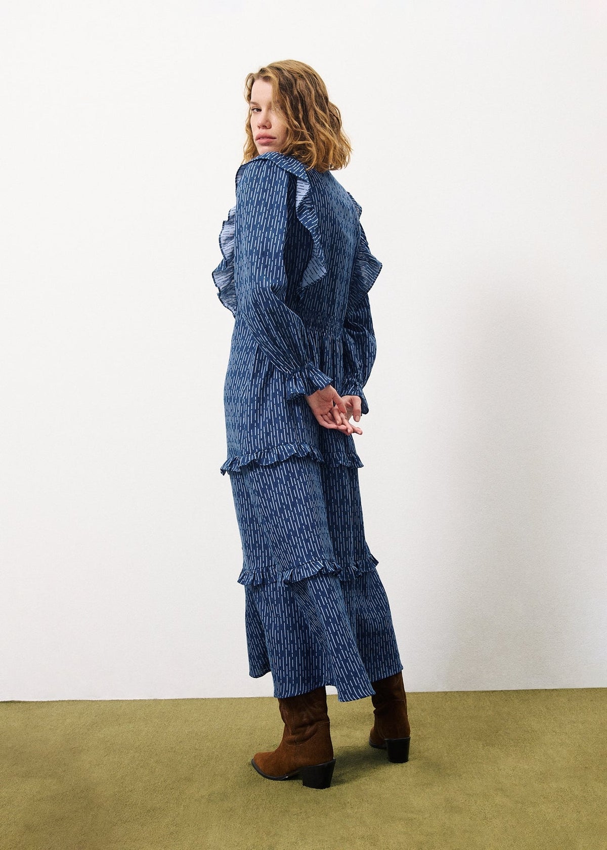 Robe Nais - Bleu Electrique