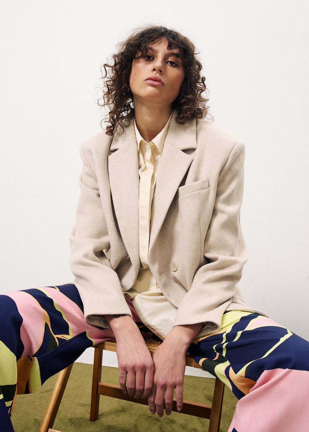 Blazer Penda - Creme