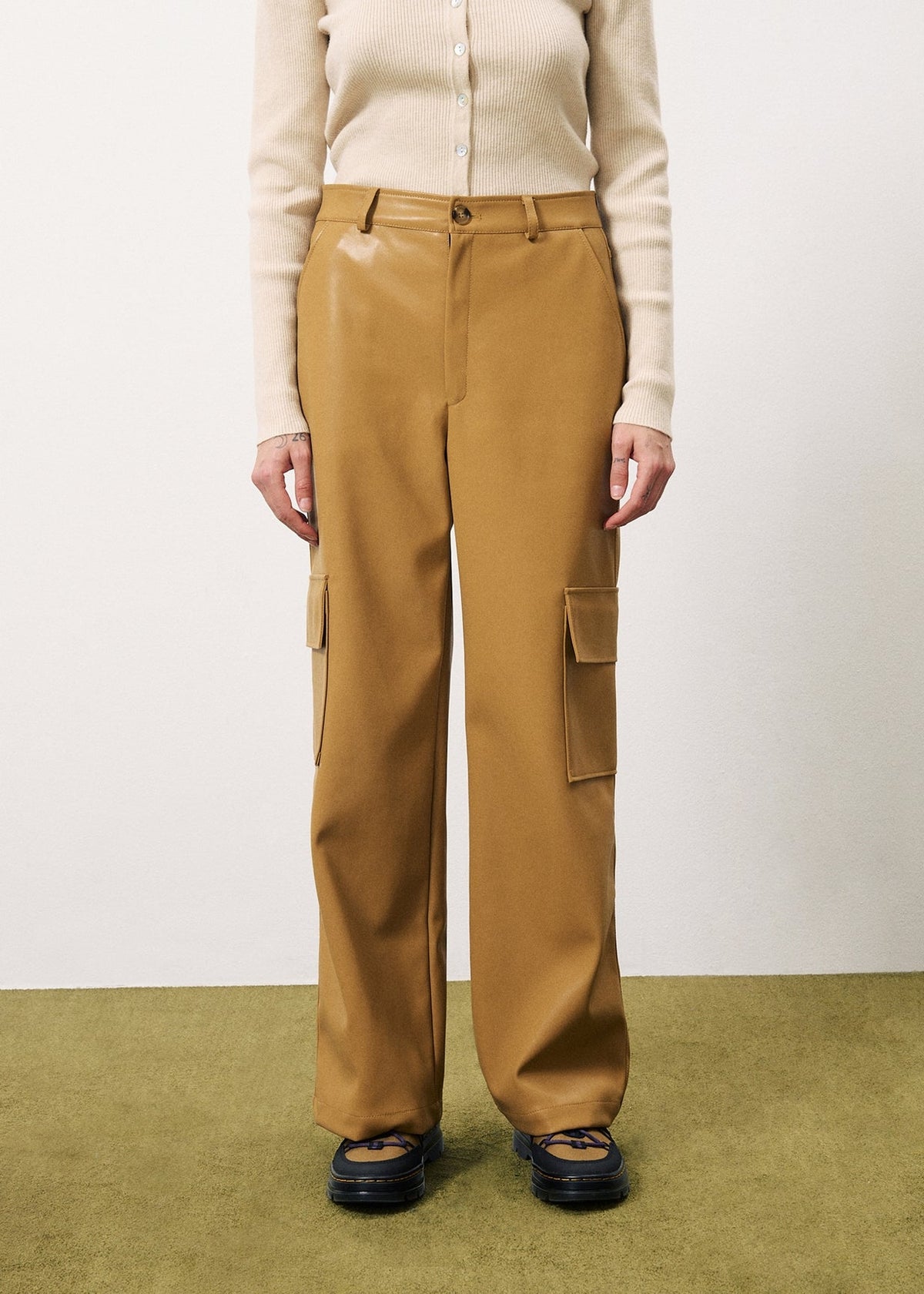 Pantalon Cyra - Camel
