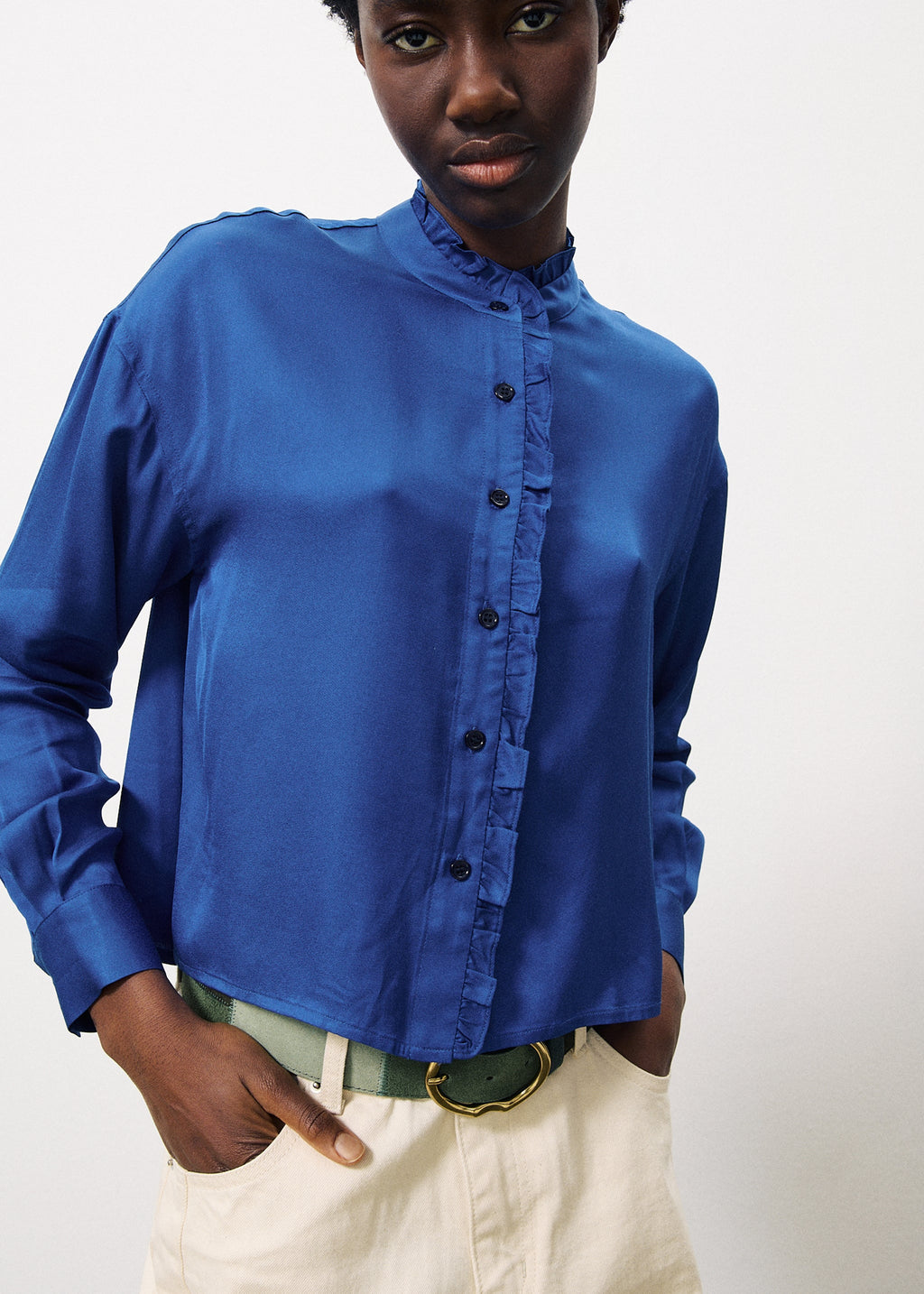 Chemise Cabanac - Bleu Electrique