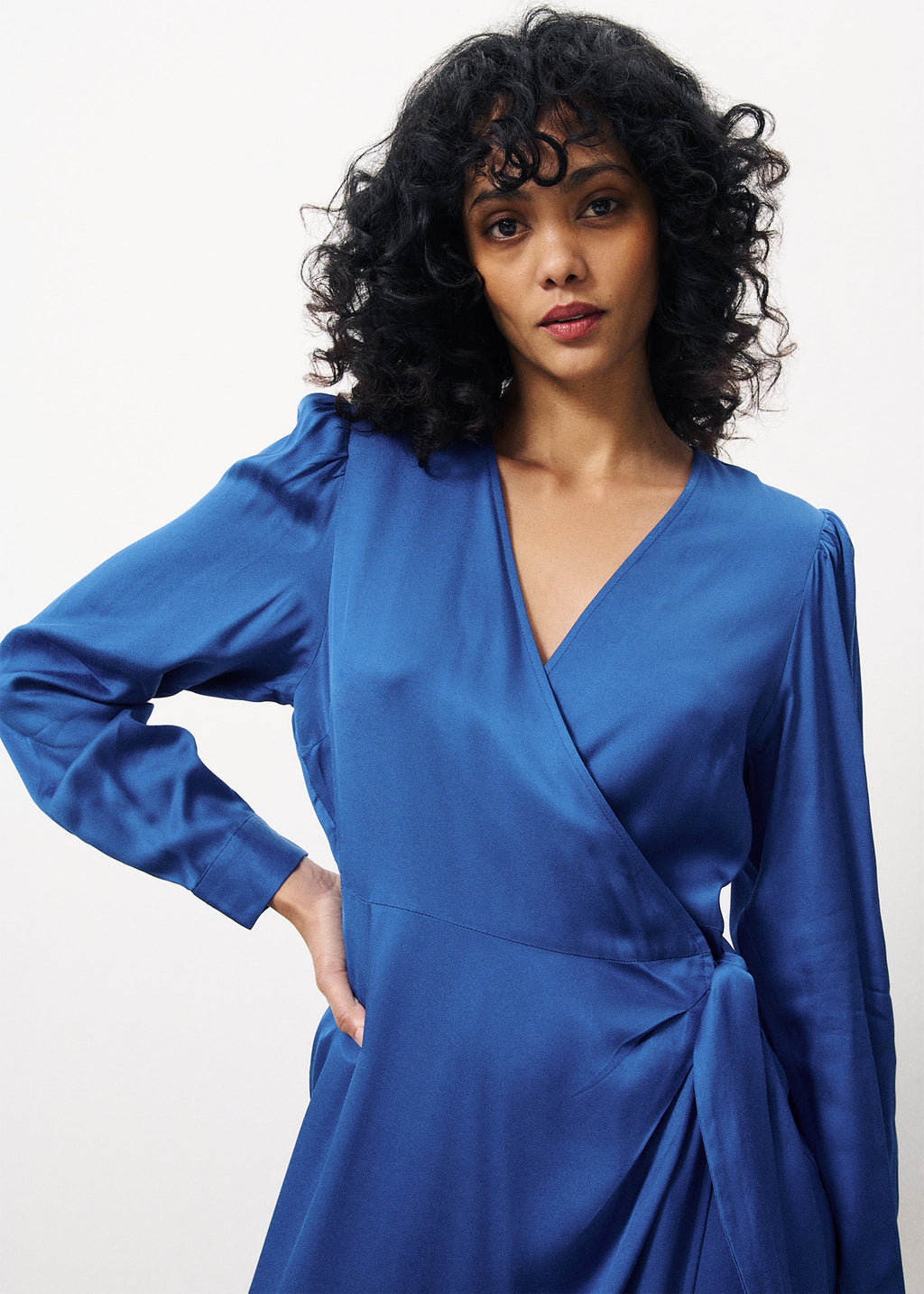 Robe Chandell - Bleu Electrique