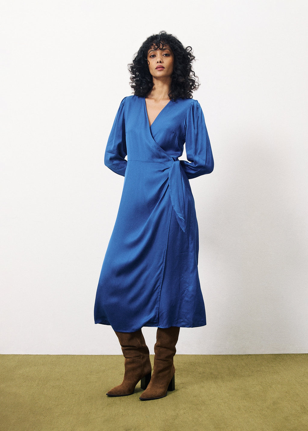 Robe Chandell - Bleu Electrique