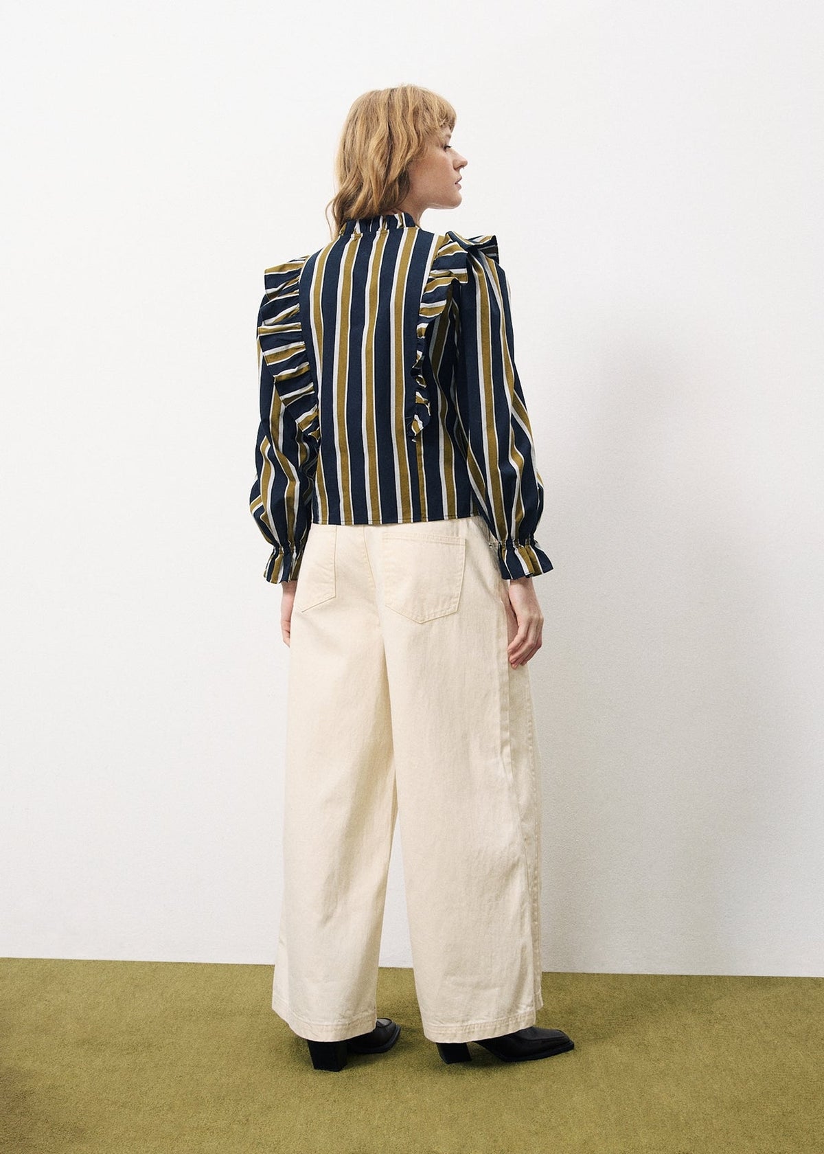 Blouse Taya - Bleu Marine