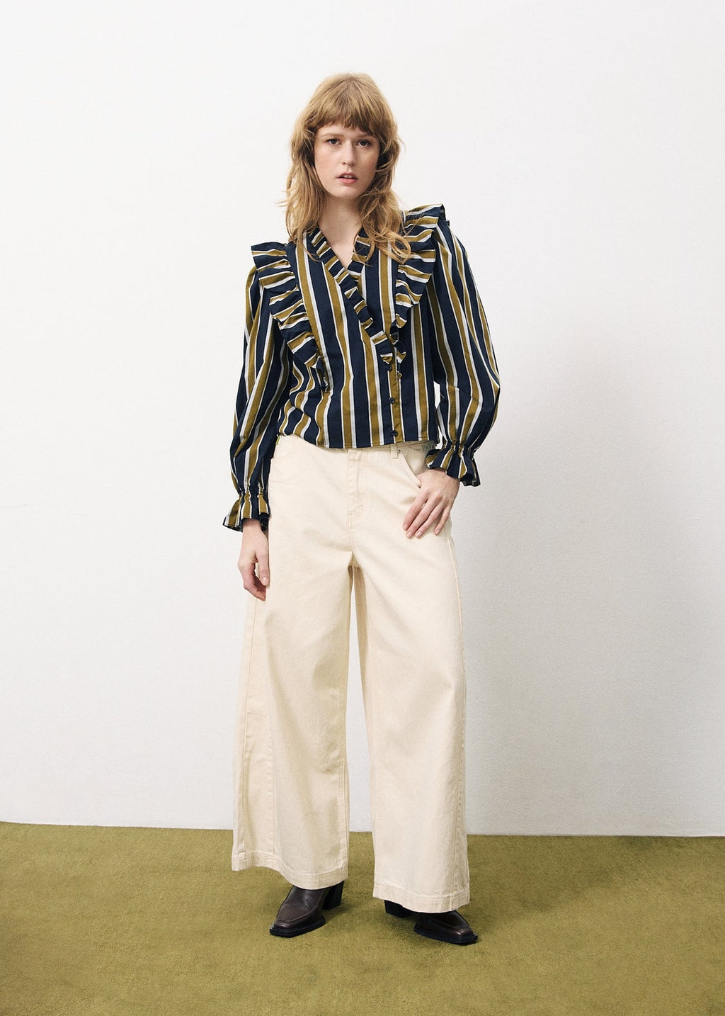 Blouse Taya - Bleu Marine