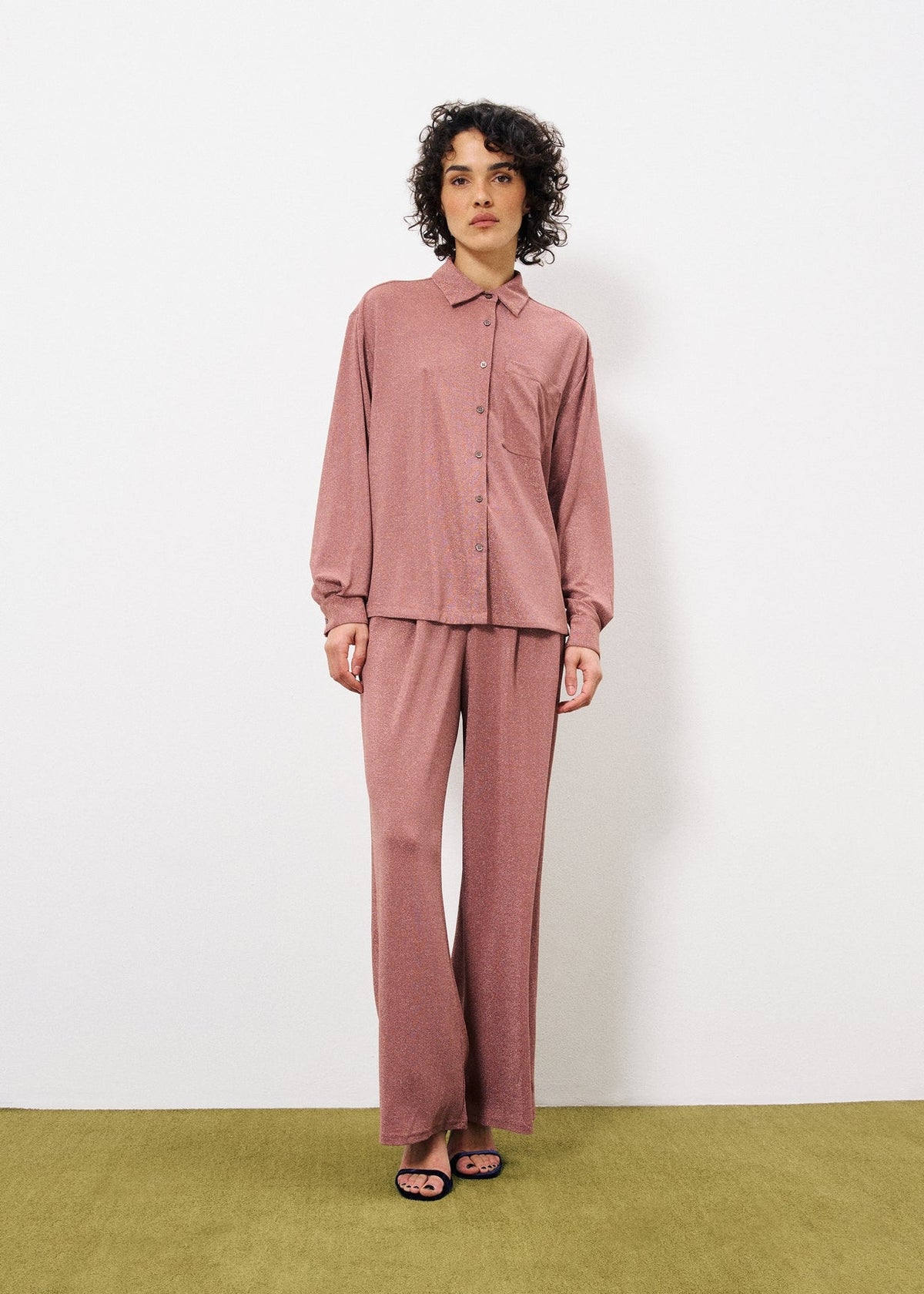 Chemise Carla - Rose Pale