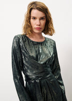 Robe Clarina - Vert Foret