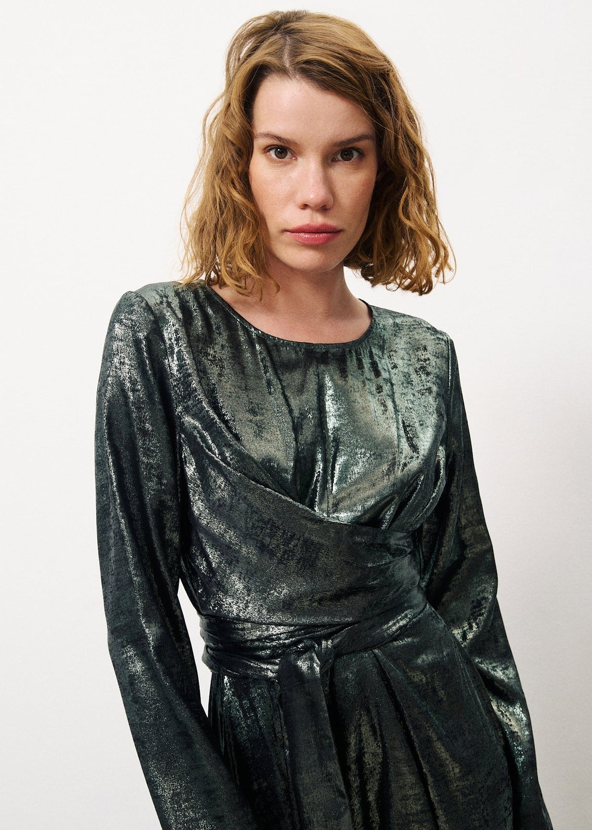 Robe Clarina - Vert Foret