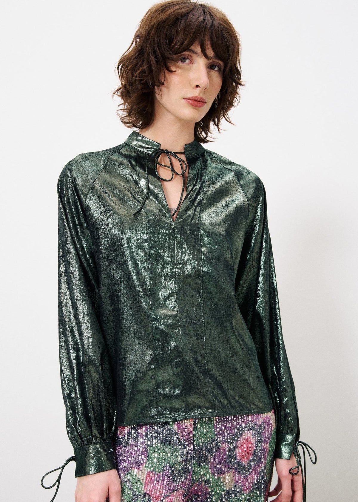 Blouse Andrija - Vert Foret