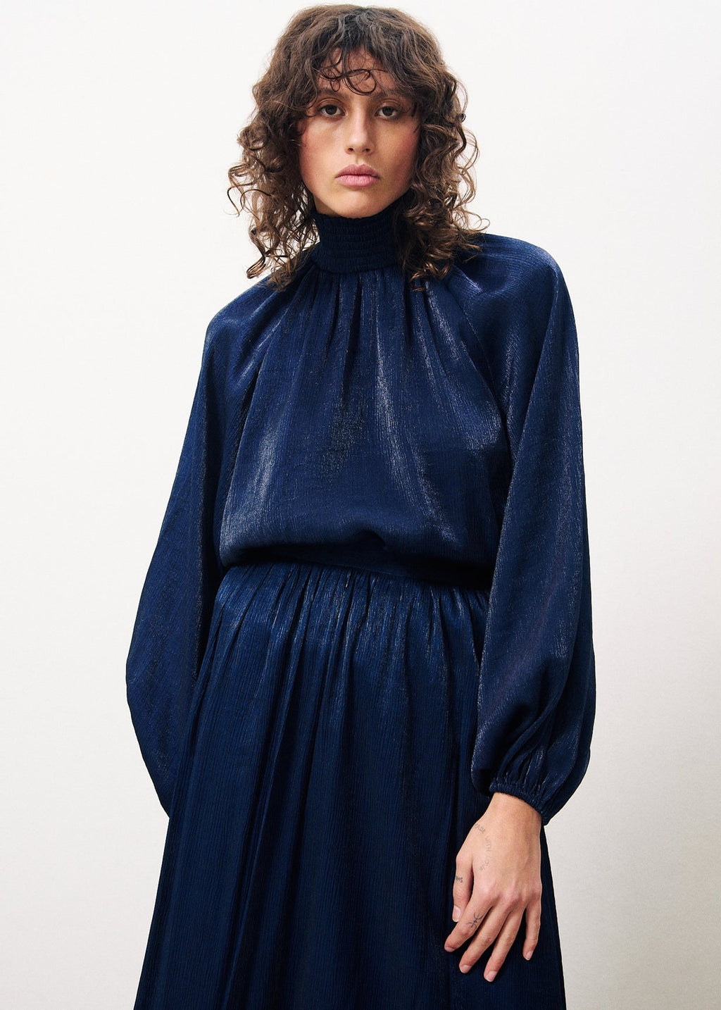 Blouse Nika - Bleu Marine