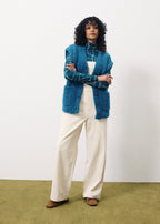 Gilet Magaly - Bleu Petrole