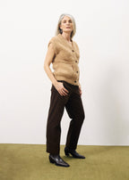 Gilet Magaly - Camel