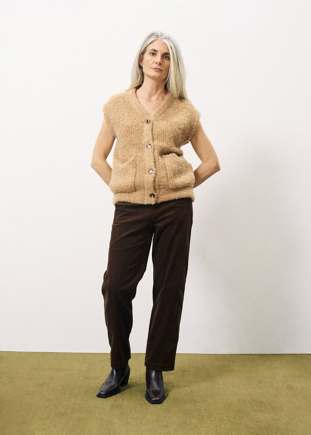 Gilet Magaly - Camel