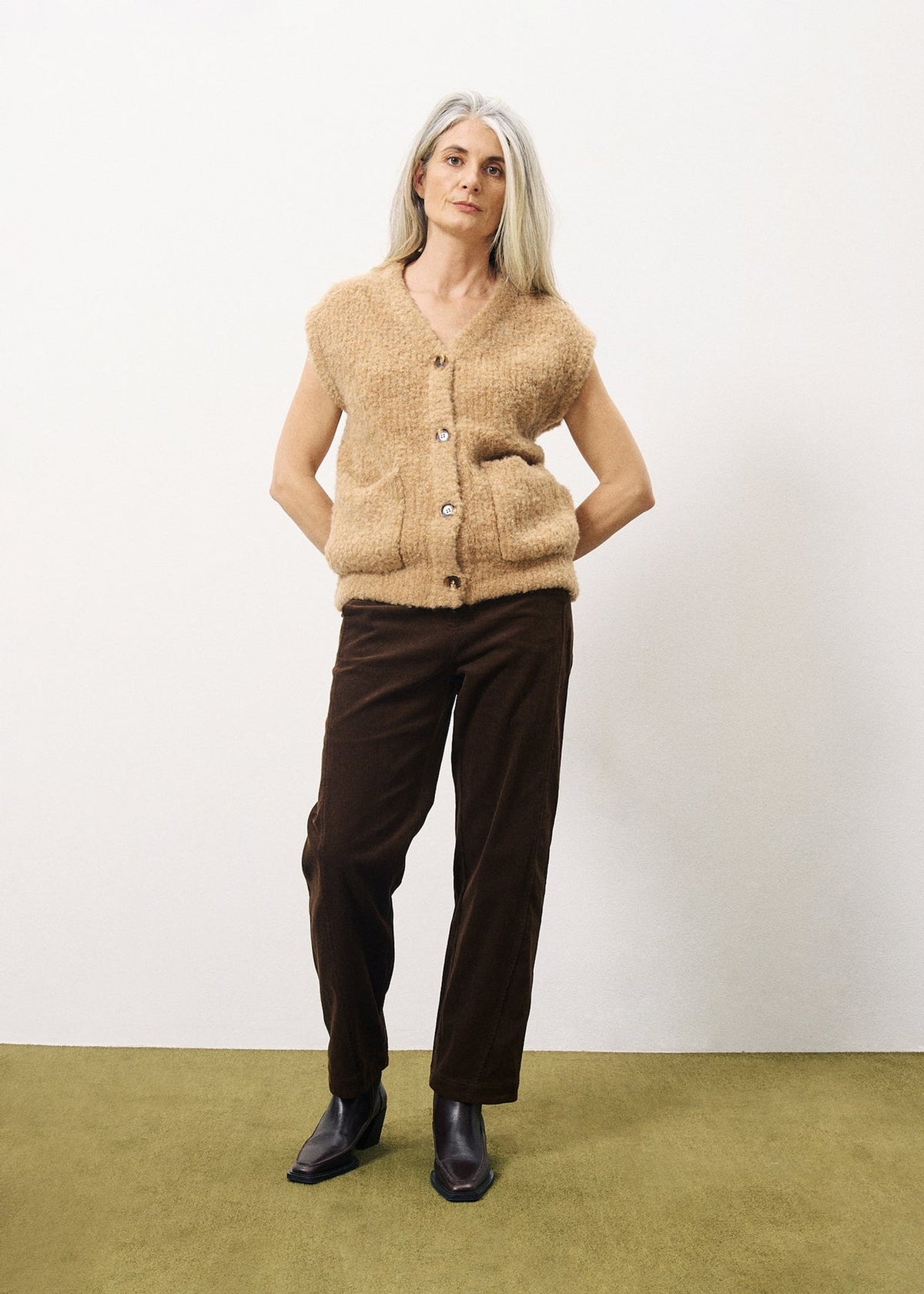 Gilet Magaly - Camel